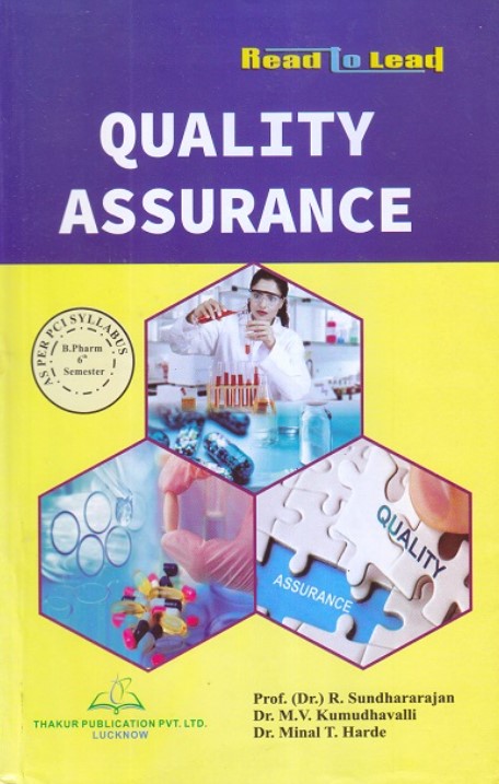 Quality Assurance B. Pharm. 6th Semester As Per PCI Syllabus